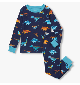 Hatley Colourful Dinos Cotton Rib PJs