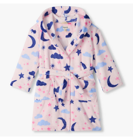 Hatley Night Sky Fuzzy Fleece Robe