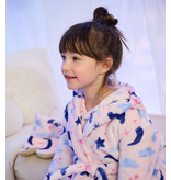 Hatley Night Sky Fuzzy Fleece Robe