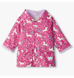 Hatley Unicorn Forest Snap Toddler Rain Coat