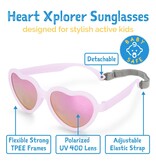 Jan and Jul Lavender Heart Sunglasses