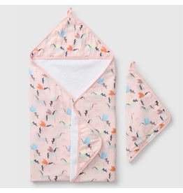 Loulou Lollipop Hooded Towel Set - Unicorn Ballet