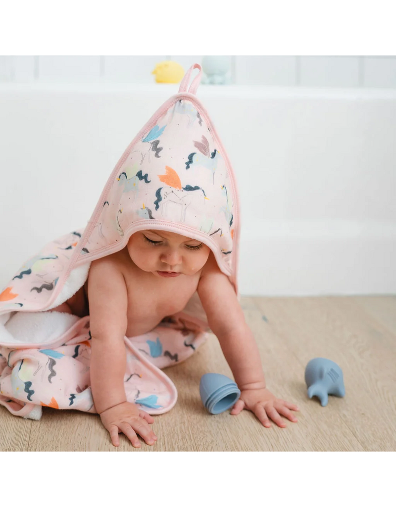Loulou Lollipop Hooded Towel Set - Unicorn Ballet