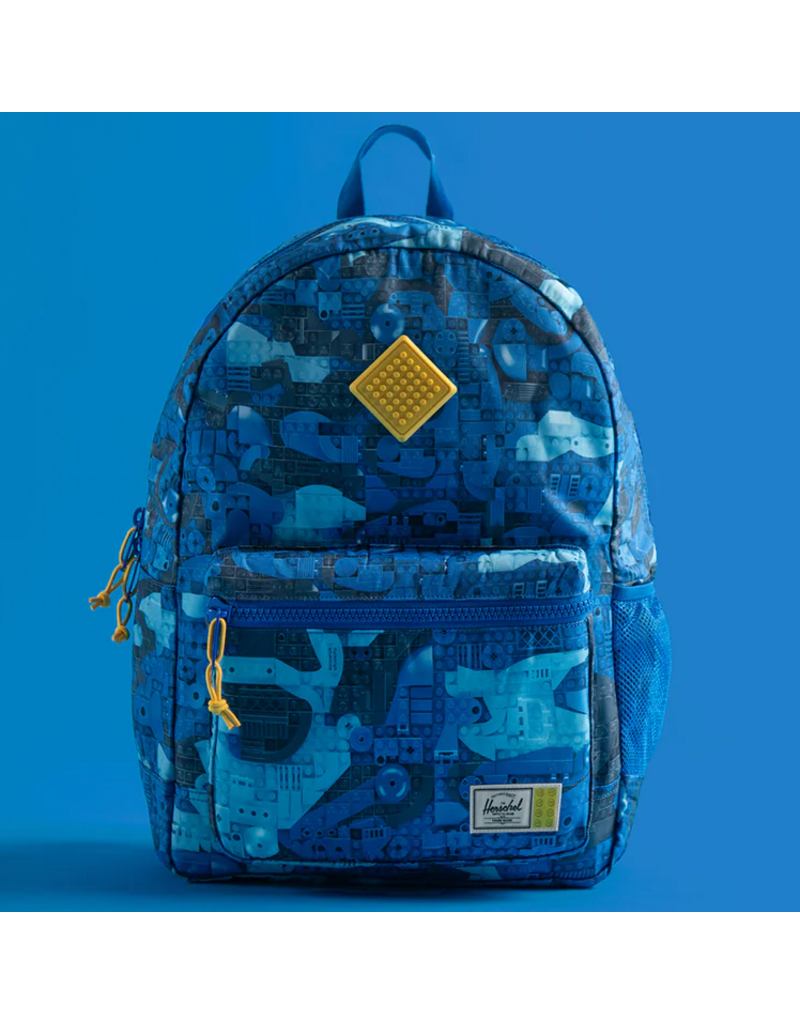 Herschel LEGO Heritage Youth Backpack Abstract Bricks Blue