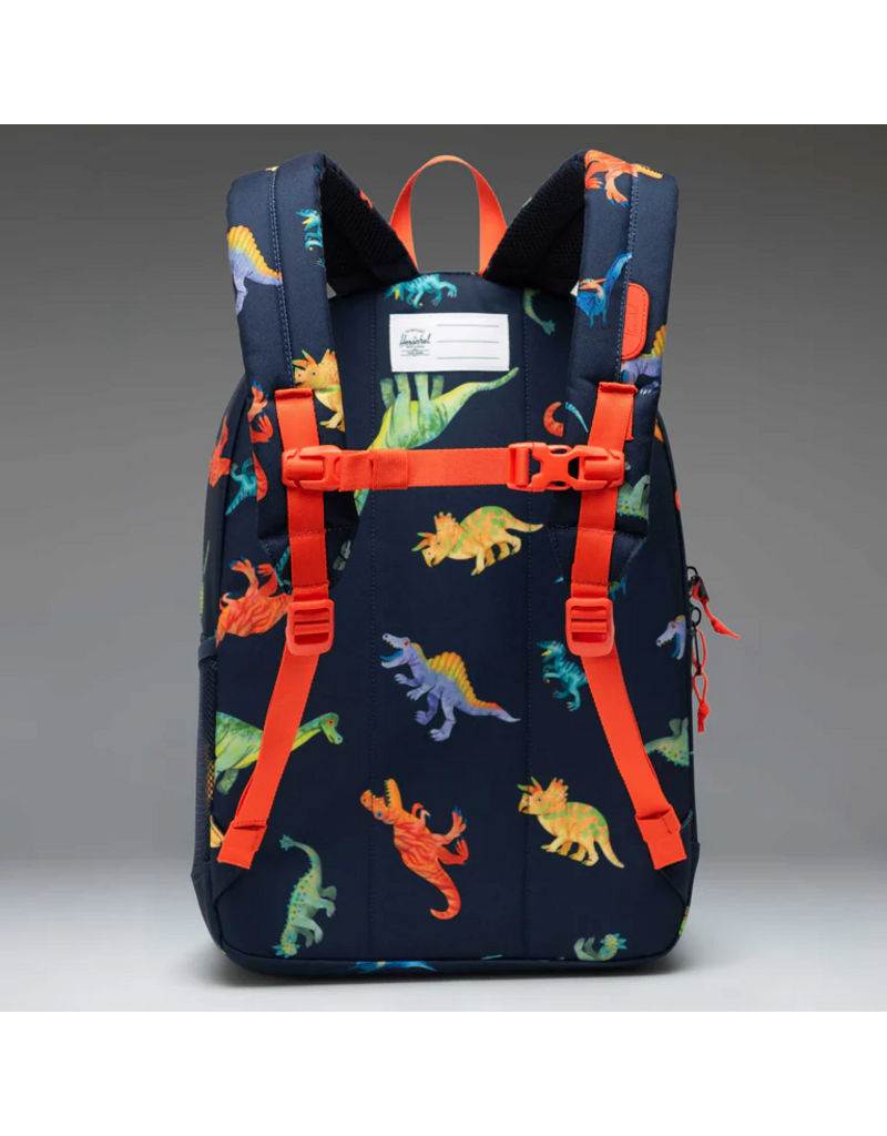 Herschel Heritage Youth Backpack Watercolour Dinos Darkest Navy