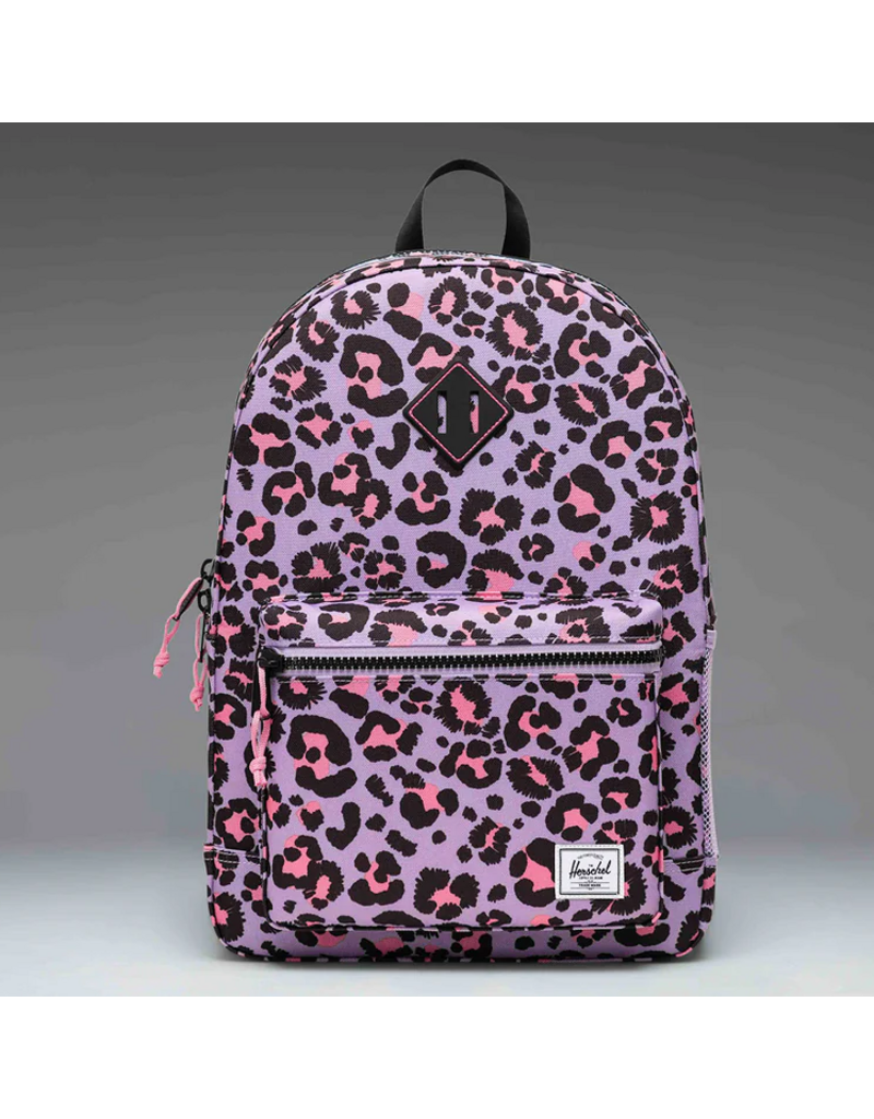 Herschel Heritage Youth Backpack Scribble Leopard Sachet Pink