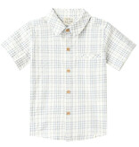 Me & Henry Newport Woven Shirt, Chambray Plaid