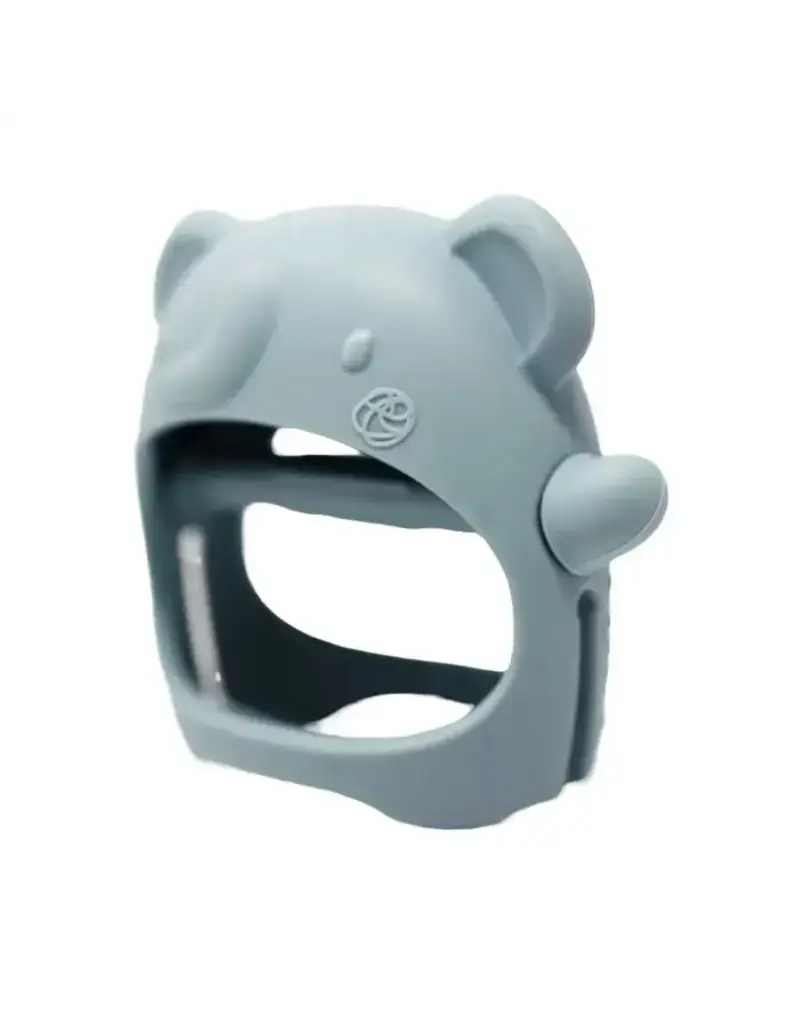 Loulou Lollipop Teething Mitt - Elephant