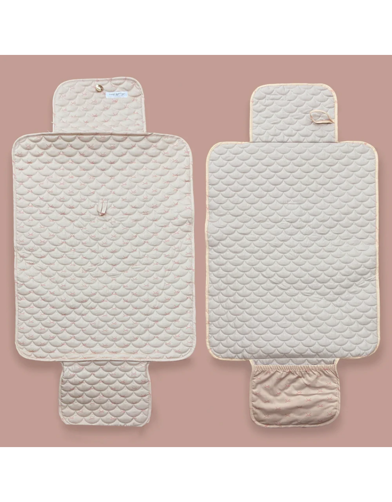 La Petite Ourse Changing Mat - Pink Bows