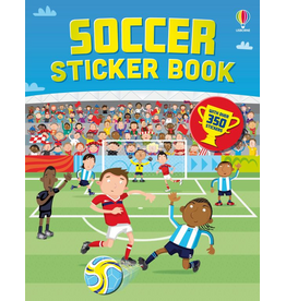 Usborne Soccer Sticker Book 5y+
