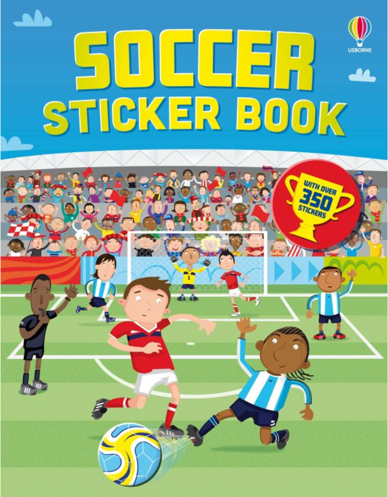 Usborne Soccer Sticker Book