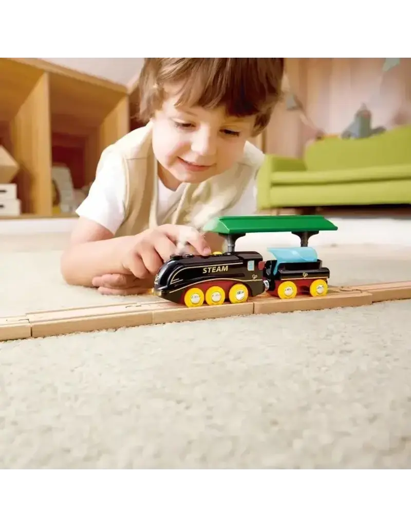 Hape Toys Steam & Whistle Train Set
