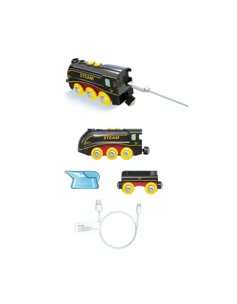 Hape Toys Steam & Whistle Train Set