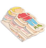 Playwell Your Body-Girl 5 Layer Puzzle
