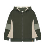 Beetle Green LS Cardigan