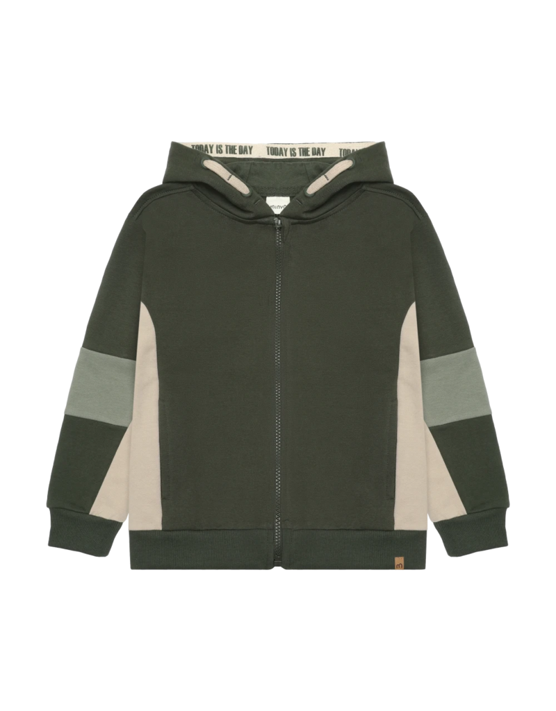 Beetle Green LS Cardigan