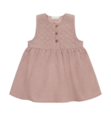 Spencer Fawn Corduroy Baby Dress