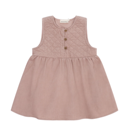 Spencer Fawn Corduroy Baby Dress