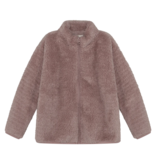 Teddy Fawn Fleece Glitter Jacket