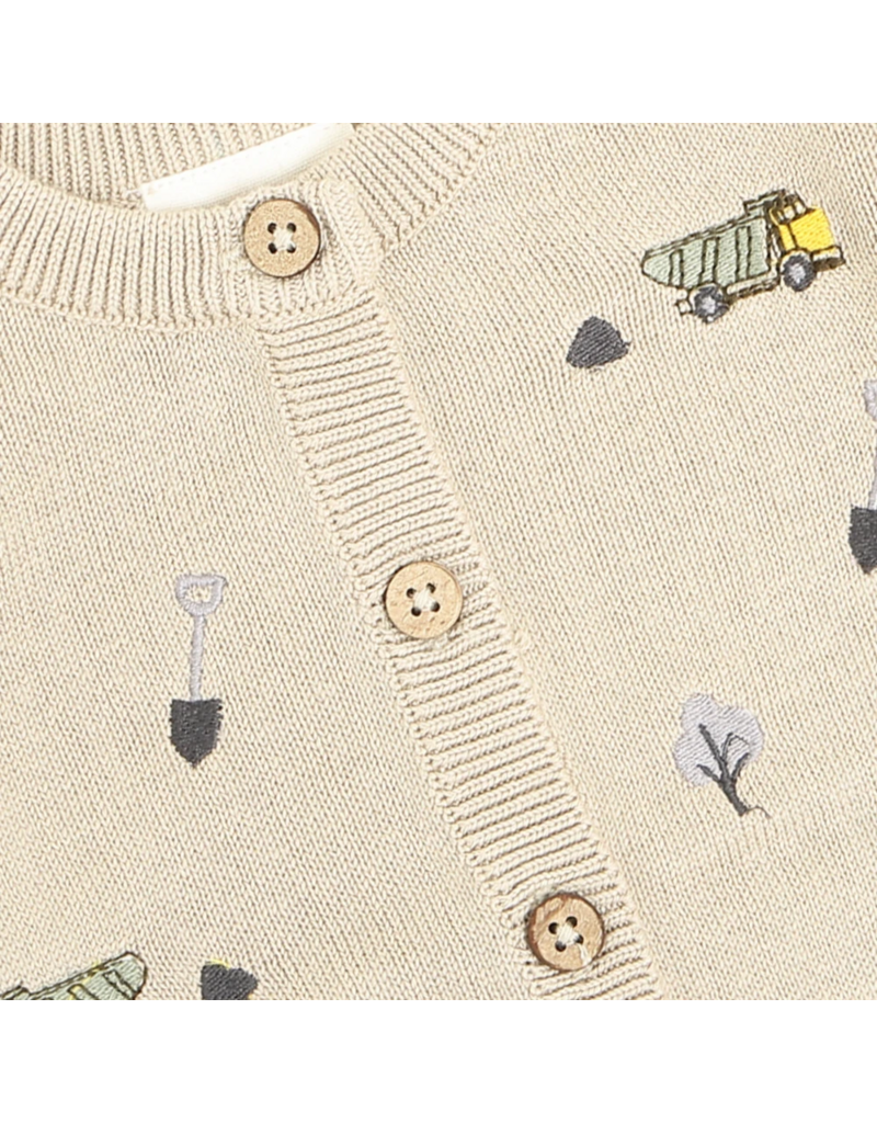 Trucks Feather Grey Baby Knit Cardigan