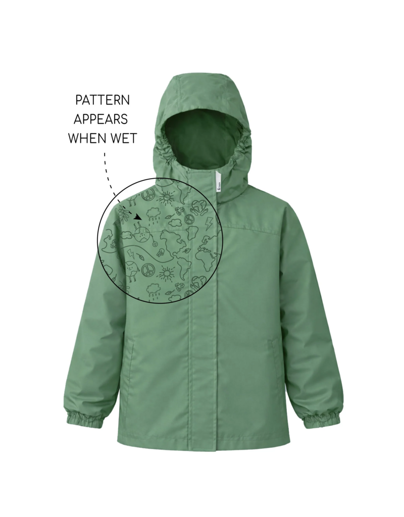 Therm Splashmagic Rainshell Forest Moss