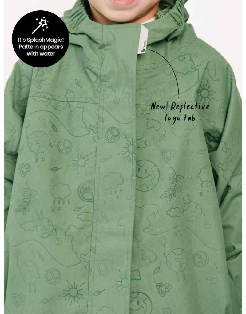 Therm Splashmagic Rainshell Forest Moss
