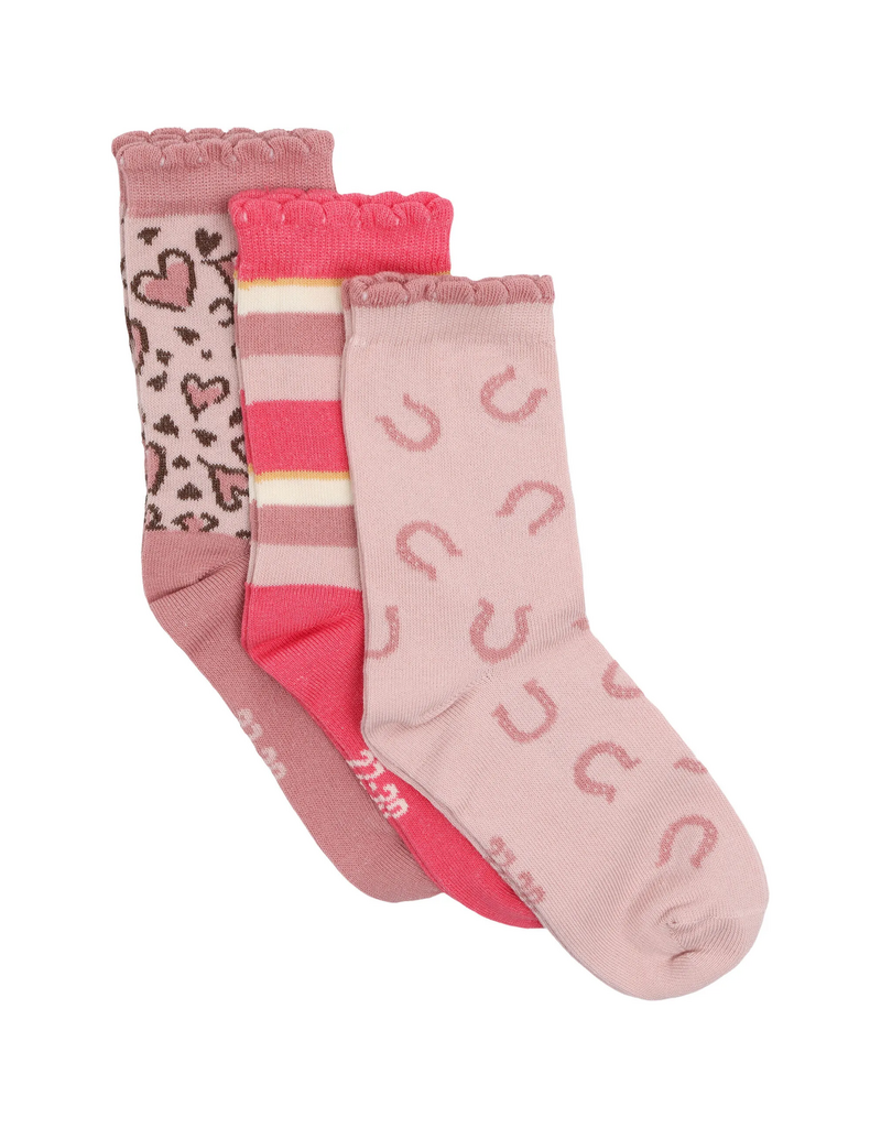 Cameo Rose Socks 3-Pack