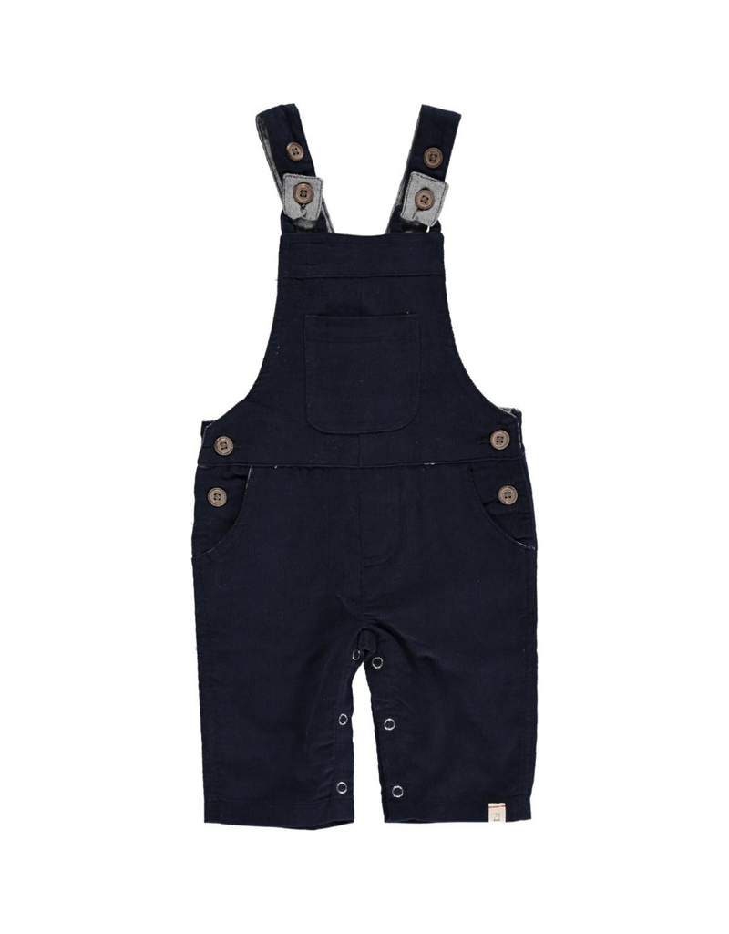 Me & Henry Harrison Cord Overalls, Navy