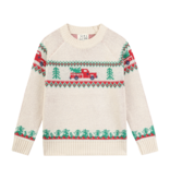 Me & Henry Woody Christmas Car Sweater
