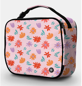 Headster Painted Flowers Classic Lunch Box