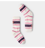 Smartwool Moonbeam Kids' Hike Light Cushion Striped Crew Socks
