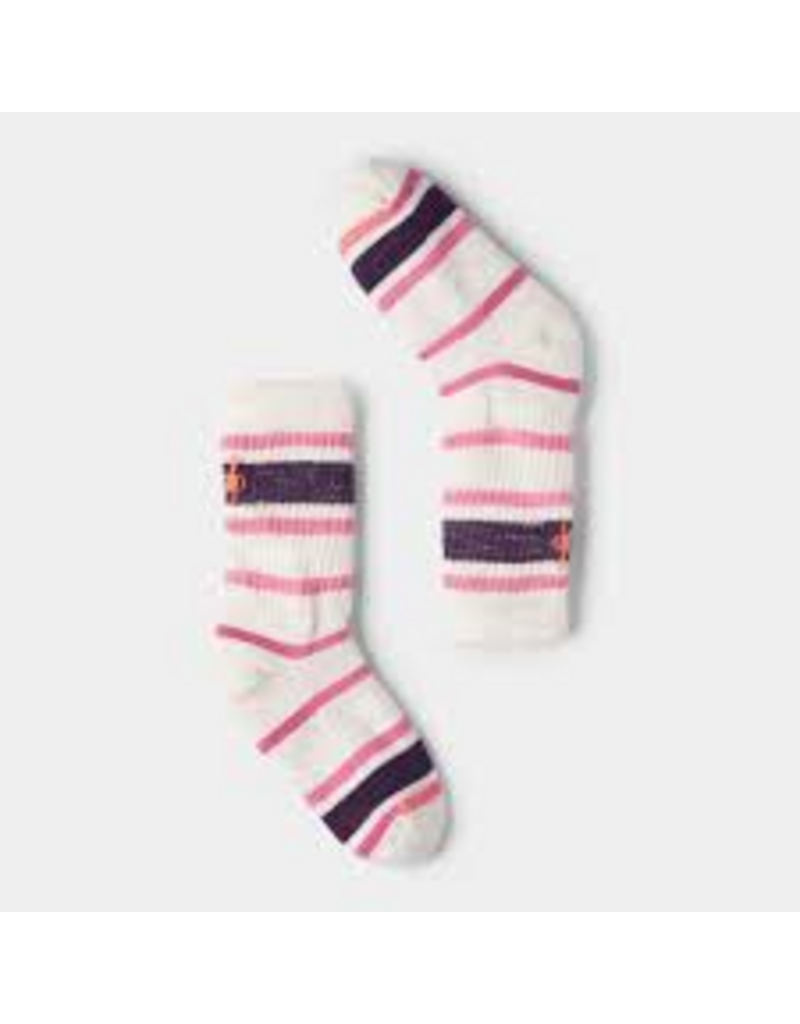 Smartwool Moonbeam Kids' Hike Light Cushion Striped Crew Socks