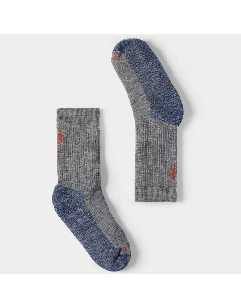 Smartwool Medium Grey Kids' Hike Full Cushion Crew Socks