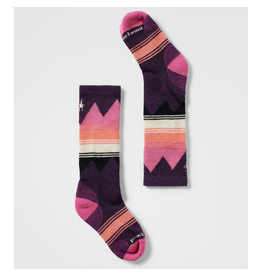 Smartwool Purple Iris Kids' Ski Light Cushion OTC Socks