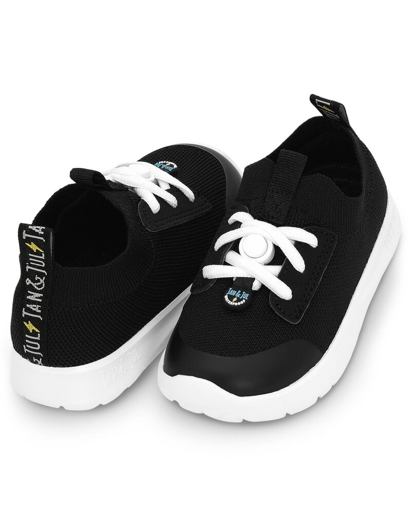 Jan and Jul Black Kids Waterproof Shoes