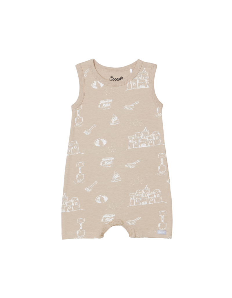 Sand Castles Modal SS Romper