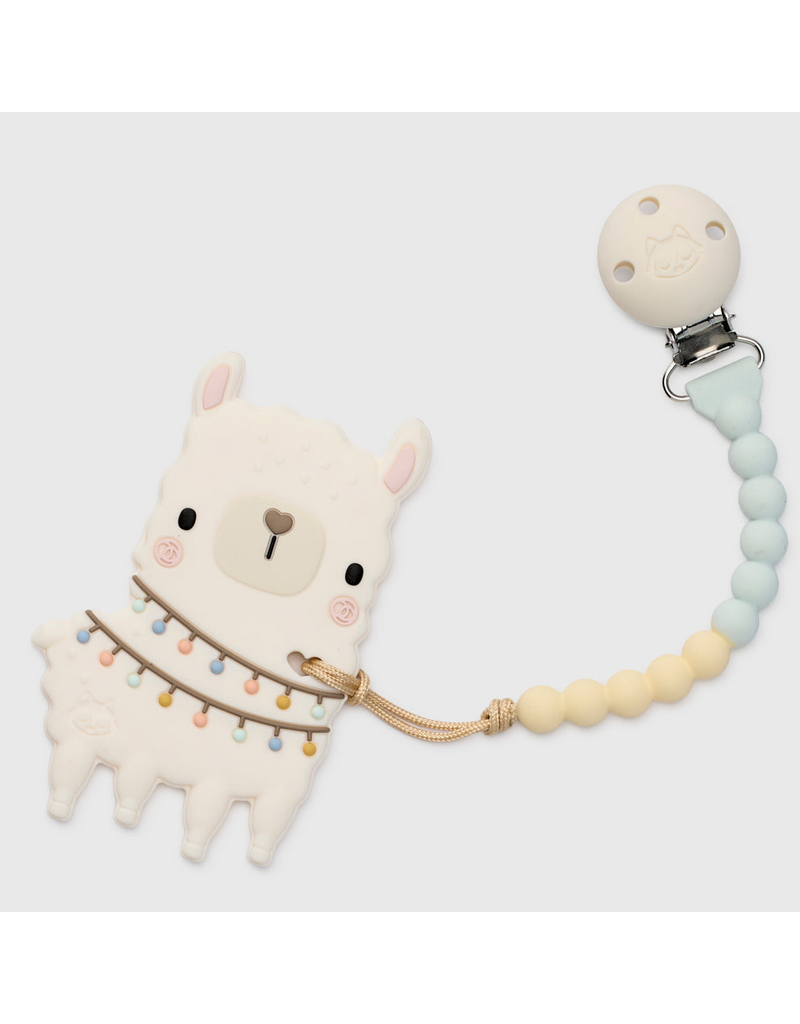Loulou Lollipop Silicone Llama Teether