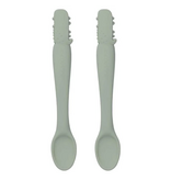 Loulou Lollipop Born to be Wild Silicone Feeding Spoon - Alligator 2pk