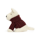 Jellycat Munro Scottie Dog Winter Jumper Outfit