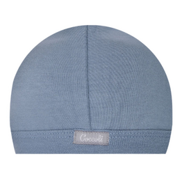 Steel Blue Modal Baby Cap