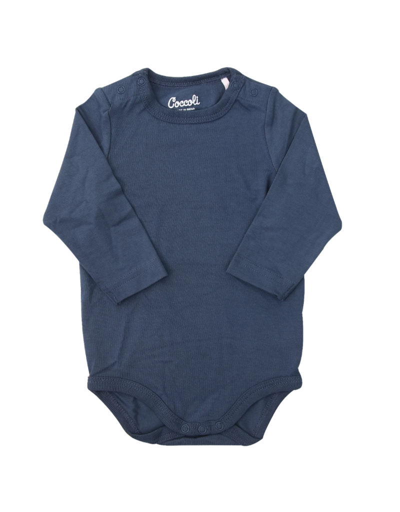 Majolica Blue Modal LS Bodysuit
