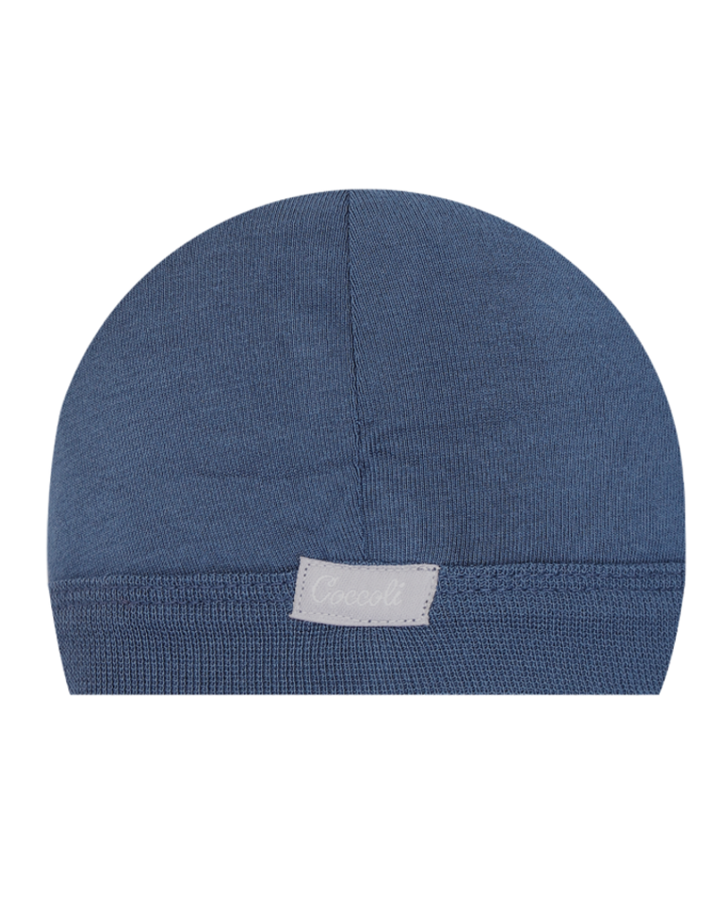 Majolica Blue Modal Baby Cap