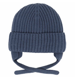 Blue Knit Hat (Ear Flaps)