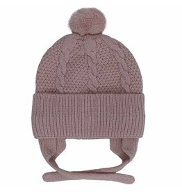 Lotus Pom Pom Knit Hat