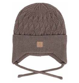 Mocha Knit Hat (Ear Flaps)