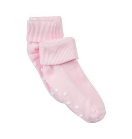Light Rose Ribbed Sock 2pk