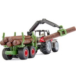 Siku Massey Ferguson With Forestry Trailer