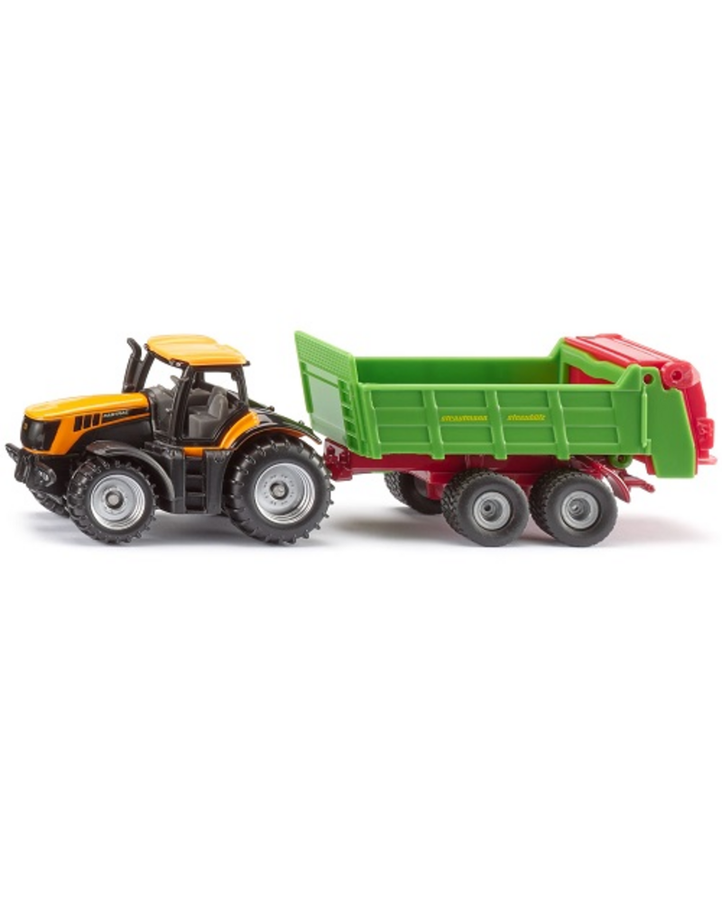 Siku Tractor JCB With Strautmann Spreader