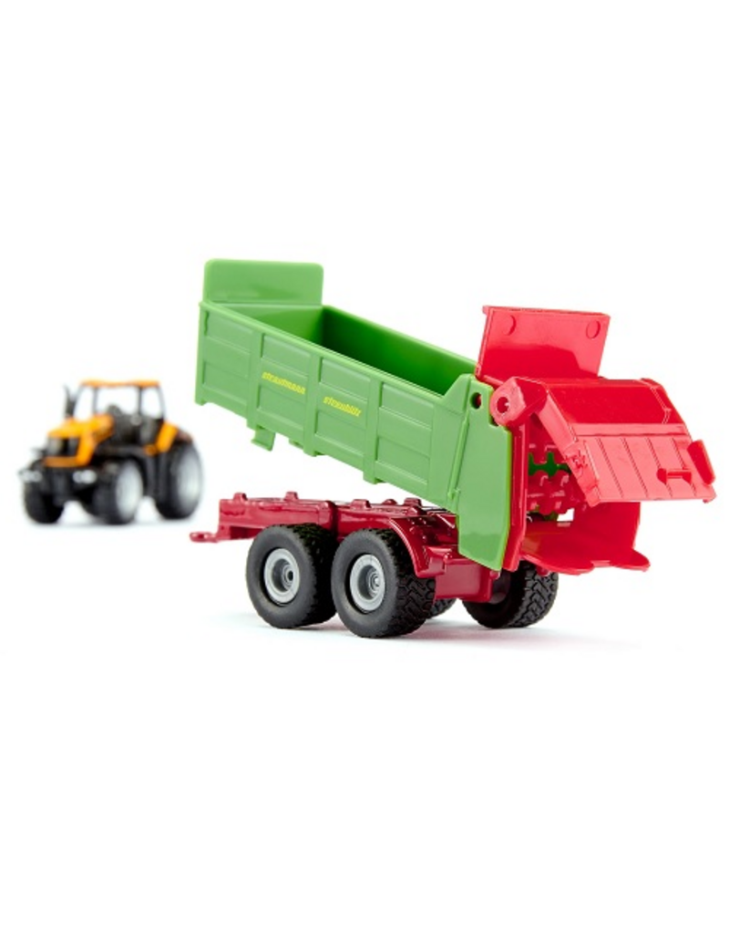 Siku Tractor JCB With Strautmann Spreader