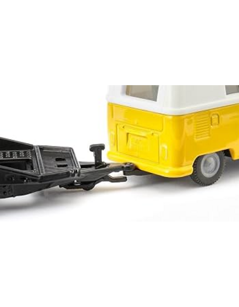 Siku VW T1 w/ Trailer & VW Beetle (1:50)